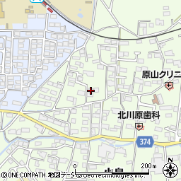 長野県長野市小島352周辺の地図