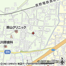松本住建周辺の地図