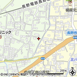 長野県長野市小島205周辺の地図