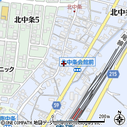 津幡健友館山本整体療術院周辺の地図