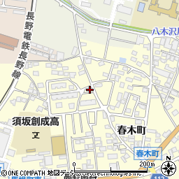 長野県須坂市須坂1074周辺の地図