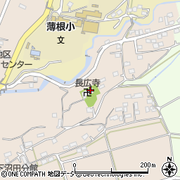 長広寺周辺の地図