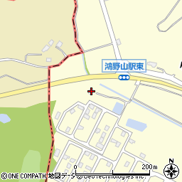 栃木県那須烏山市小倉1086周辺の地図