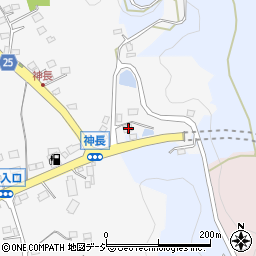 栃木県那須烏山市神長569周辺の地図