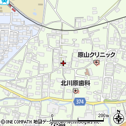 長野県長野市小島384周辺の地図