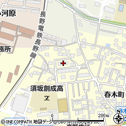 長野県須坂市須坂1116周辺の地図