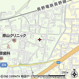 長野県長野市小島432周辺の地図