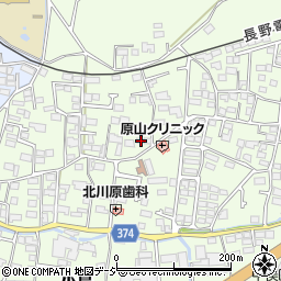 長野県長野市小島398周辺の地図