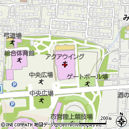 長野運動公園総合運動場総合市民プール周辺の地図