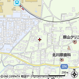 長野県長野市小島353周辺の地図