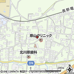長野県長野市小島396周辺の地図