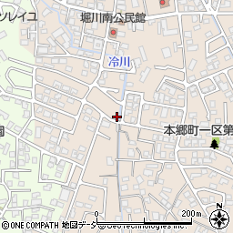 富山県富山市本郷町171-16周辺の地図