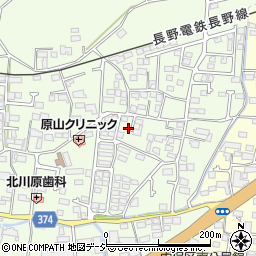 長野県長野市小島428周辺の地図