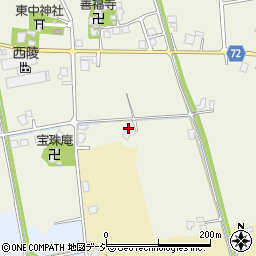 富山県砺波市東中238周辺の地図