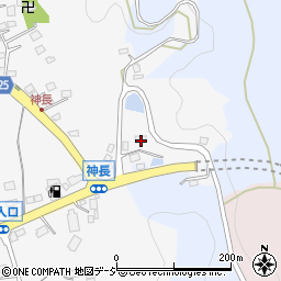 栃木県那須烏山市神長202周辺の地図