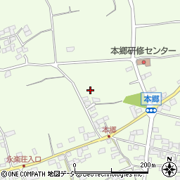 長野県須坂市日滝（本郷町）周辺の地図