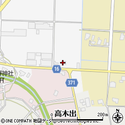 富山県小矢部市野寺52周辺の地図