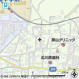 長野県長野市小島357周辺の地図