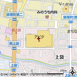 ＪＡＣＫアピタ富山店周辺の地図