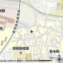 長野県須坂市須坂1119周辺の地図