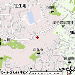 長野県長野市西長野往生地1208周辺の地図