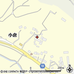 栃木県那須烏山市小倉1184周辺の地図