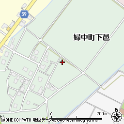 富山県富山市婦中町下邑周辺の地図