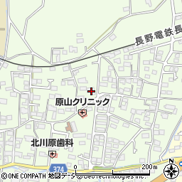 長野県長野市小島412周辺の地図