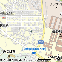 長野オフ機材周辺の地図