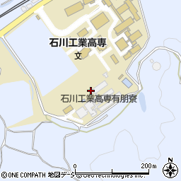石川工業高等専門学校　技術相談に関するお問合せ周辺の地図