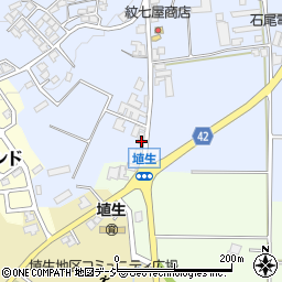 富山県小矢部市埴生192周辺の地図