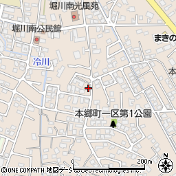 富山県富山市本郷町18周辺の地図