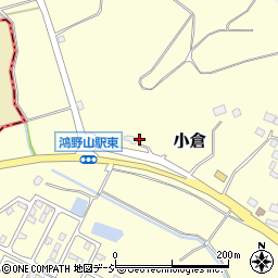 栃木県那須烏山市小倉1156周辺の地図