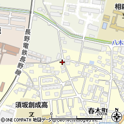 長野県須坂市須坂1071周辺の地図