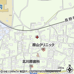 長野県長野市小島392周辺の地図