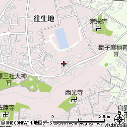 長野県長野市西長野往生地1207周辺の地図
