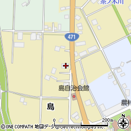 富山県小矢部市島190周辺の地図