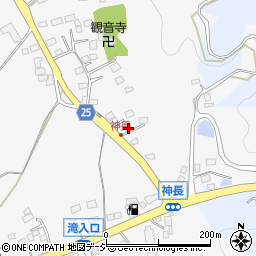 栃木県那須烏山市神長558周辺の地図
