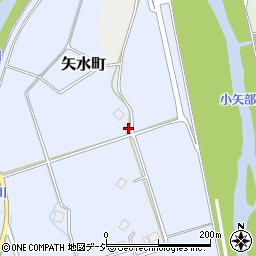富山県小矢部市矢水町716周辺の地図