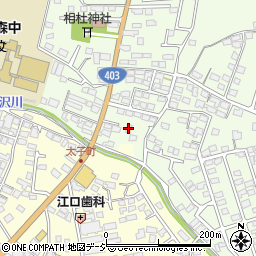 本沢建築周辺の地図