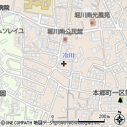 富山県富山市本郷町208周辺の地図