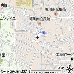 富山県富山市本郷町208-5周辺の地図