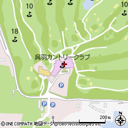 呉羽観光株式会社　呉羽カントリークラブ予約専用周辺の地図