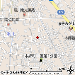 富山県富山市本郷町198周辺の地図