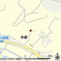 栃木県那須烏山市小倉1158周辺の地図