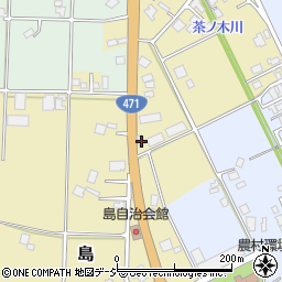 富山県小矢部市島219周辺の地図