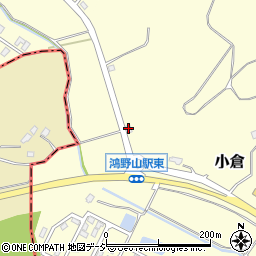 栃木県那須烏山市小倉1063周辺の地図