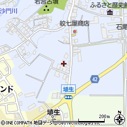 富山県小矢部市埴生610周辺の地図