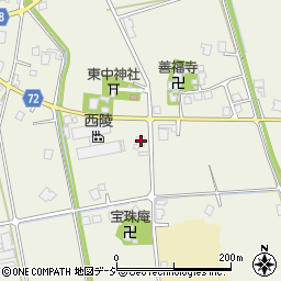 富山県砺波市東中330周辺の地図