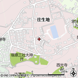 長野県長野市西長野往生地1180周辺の地図